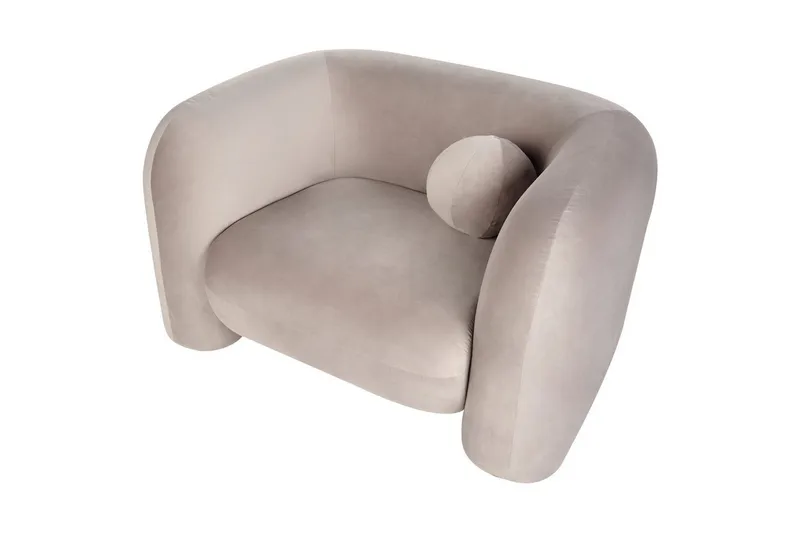 4-sits Soffgrupp Leiren Gråbeige - Gråbeige - Möbler - Soffa - Soffgrupp