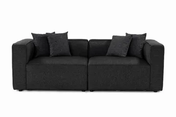 Abbas 2-sits Soffa - Antracit - Möbler - Soffa - Modulsoffor - Komplett modulsoffa