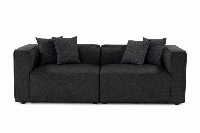 Abbas 2-sits Soffa - Antracit - Möbler - Soffa - Modulsoffor - Komplett modulsoffa