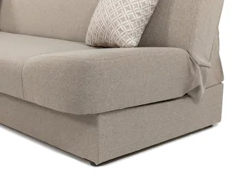 Abron 3-sits Bäddsoffa med förvaring - beige - Möbler - Soffa - Bäddsoffa
