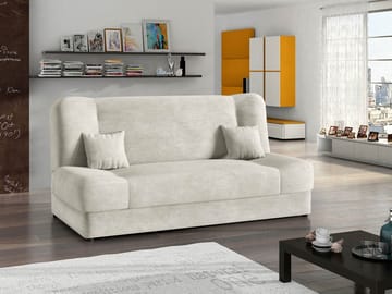 Abron 3-sits Bäddsoffa med förvaring - beige - Möbler - Soffa - Bäddsoffa