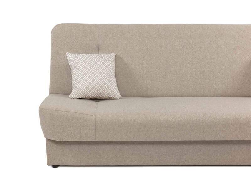 Abron 3-sits Bäddsoffa med förvaring - beige - Möbler - Soffa - Bäddsoffa