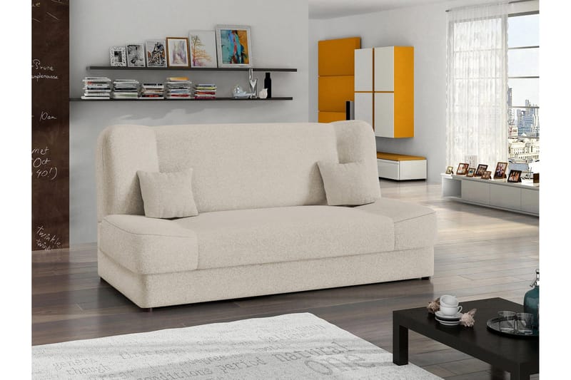 Abron Soffa 3-sits - Beige - Möbler - Soffa - Bäddsoffa