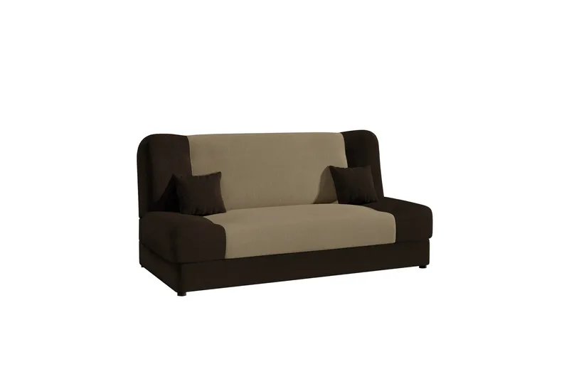 Abron Soffa 3-sits - Brun/Beige - Möbler - Soffa - Bäddsoffa