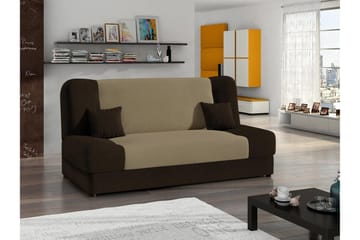 Abron Soffa 3-sits - Brun/Beige - Möbler - Soffa - Bäddsoffa