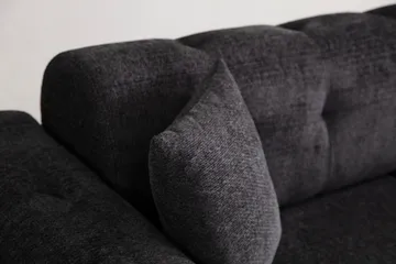 Adelphe Bäddsoffa 4-sits - Svart - Möbler - Soffa - Bäddsoffa