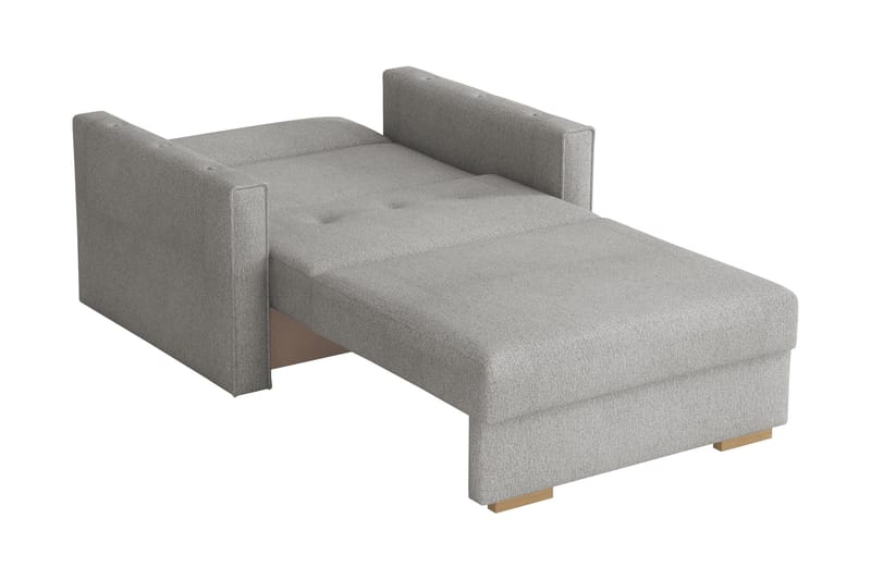 Ajiz Bäddsoffa 2-sits i Bouclé - Beige - Möbler - Soffa - Bäddsoffa