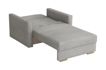 Ajiz Bäddsoffa 2-sits i Bouclé - Vit - Möbler - Soffa - Bäddsoffa