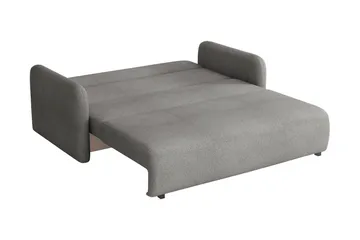 Ajmeri Bäddsoffa 3-sits i Plysch - Beige - Möbler - Soffa - Bäddsoffa