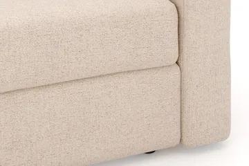 Alnaryd 2-3-sits Bäddsoffa med Fällbart Armstöd - Beige - Möbler - Soffa - Bäddsoffa