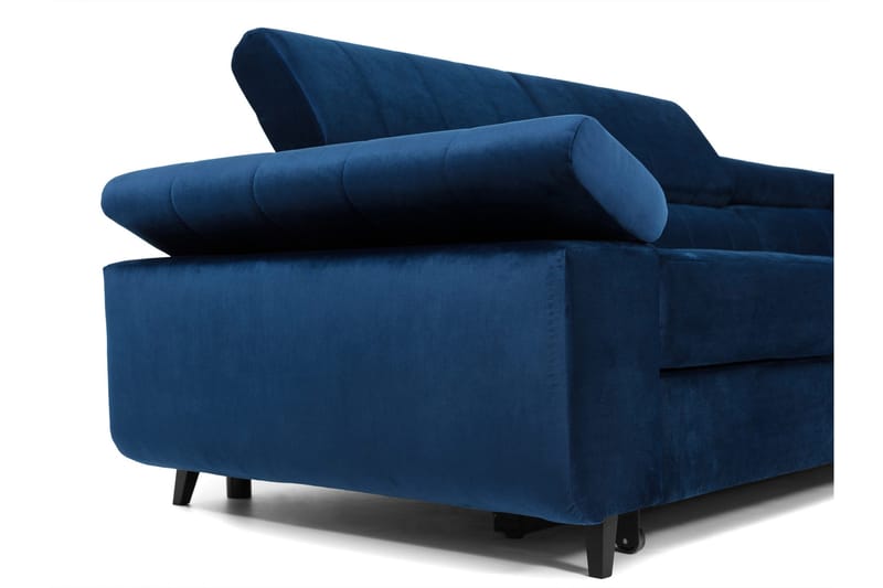 Amshyttan Bäddsoffa m. Schäslong 3-sits - Grå/Grön - Möbler - Soffa - Bäddsoffa