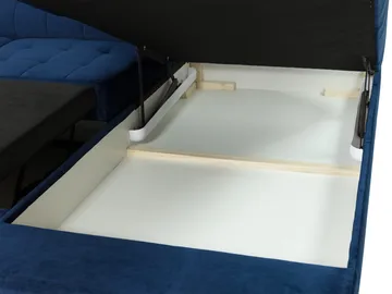 Amshyttan Bäddsoffa med Schäslong 4-sits - Rosa - Möbler - Soffa - Bäddsoffa