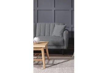 Arianda 2-sits Soffgrupp Bäddbar Rektangulär i Tyg - Grå - Möbler - Soffa - Soffgrupp