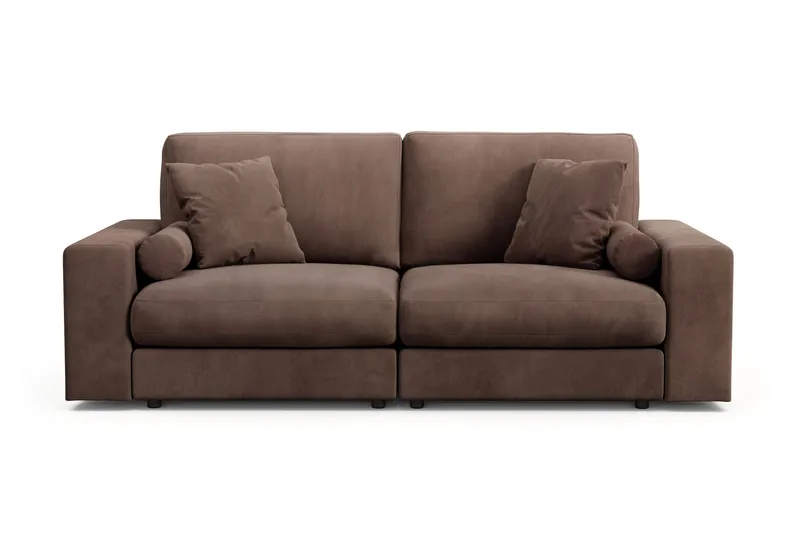 Arken Lyx 3-sits Djup Soffa i Manchester, Brun