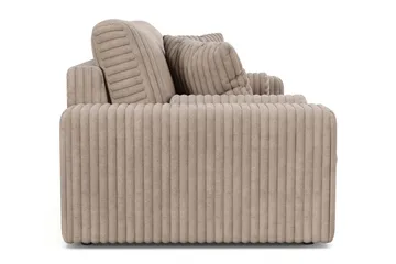 Arken Lyx 3-sits Djup Soffa i Manchester - Greige - Möbler - Soffa - 3 sits soffa