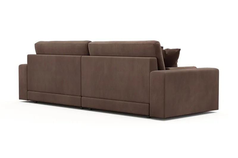 Arken Lyx 4-sits Djup Soffa i Manchester - Brun - Möbler - Soffa - 4 sits soffa
