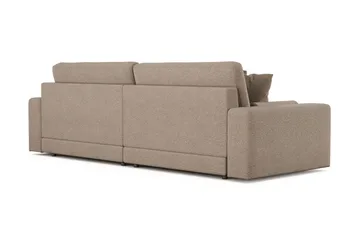 Arken Lyx 4-sits Djup Soffa i Tyg - Brun - Möbler - Soffa - 4 sits soffa