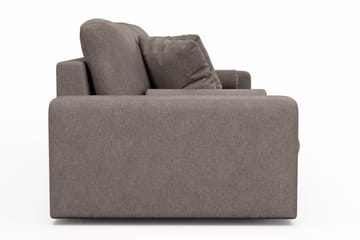 Arken Lyx 4-sits Djup Soffa i Tyg - Brun - Möbler - Soffa - 4 sits soffa