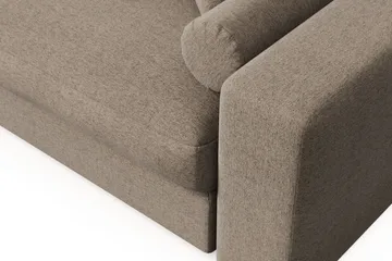 Arken Lyx 4-sits Djup Soffa i Tyg - Brun - Möbler - Soffa - 4 sits soffa