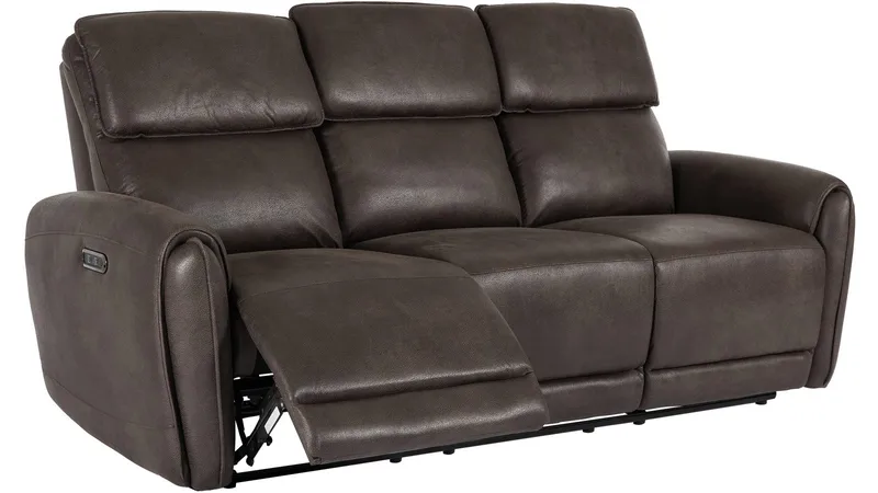 Arvello Reclinersoffa 3-sits Elektrisk - Brun - Möbler - Soffa - 3 sits soffa