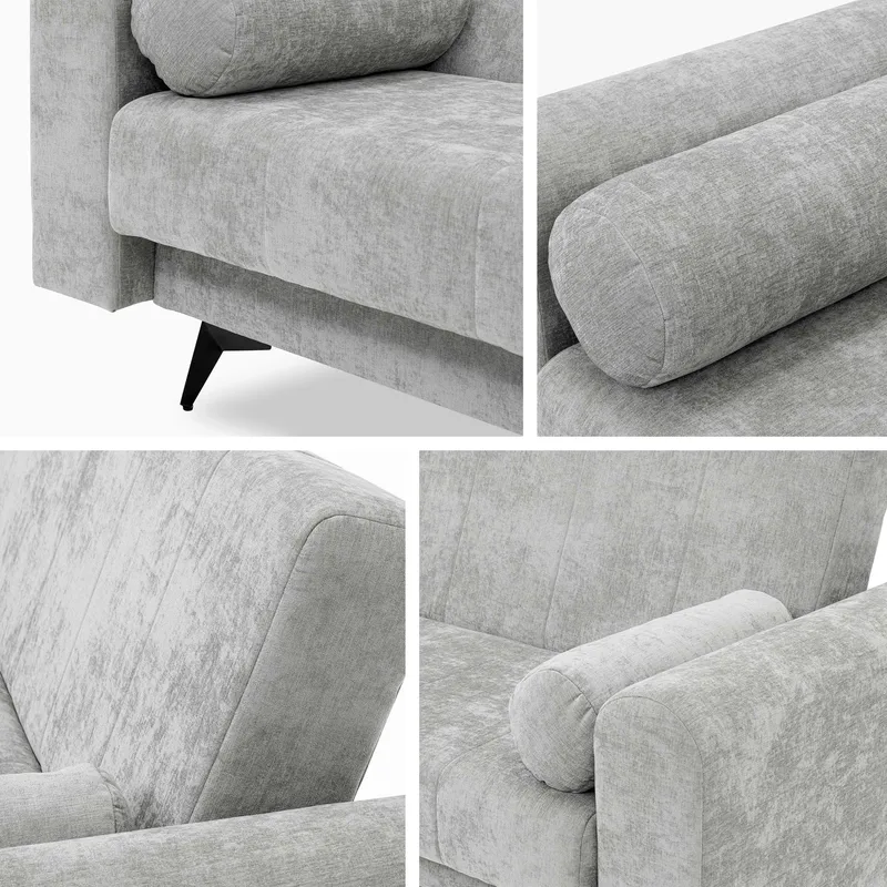 Aurvin 3-sits Bäddsoffa - beige - Möbler - Soffa - Bäddsoffa
