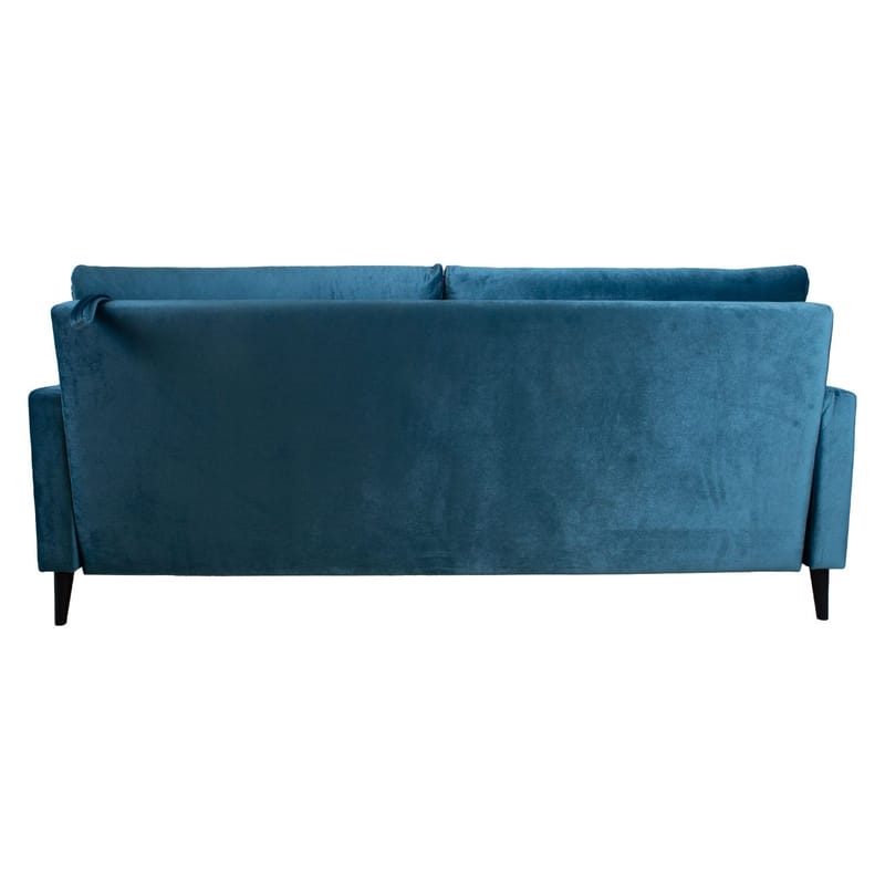 Bäddsoffa Anna med förvaringslåda sammet - blågrön - Möbler - Soffa - Bäddsoffa