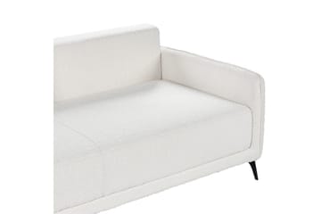 Bäddsoffa Heming Vit, Svart - Vit - Möbler - Soffa - 2 sits soffa