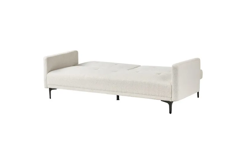 Bäddsoffa Lucan Vit, Svart - Vit, Svart - Möbler - Soffa - 2 sits soffa