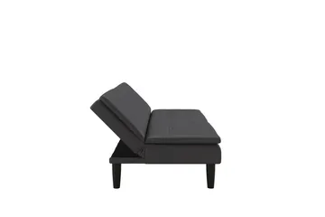 Bäddsoffa Maine Grå PU - Grå PU - Möbler - Soffa - Bäddsoffa