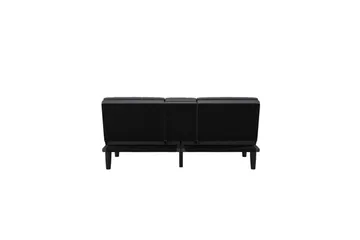 Bäddsoffa Maine Grå PU - Grå PU - Möbler - Soffa - Bäddsoffa