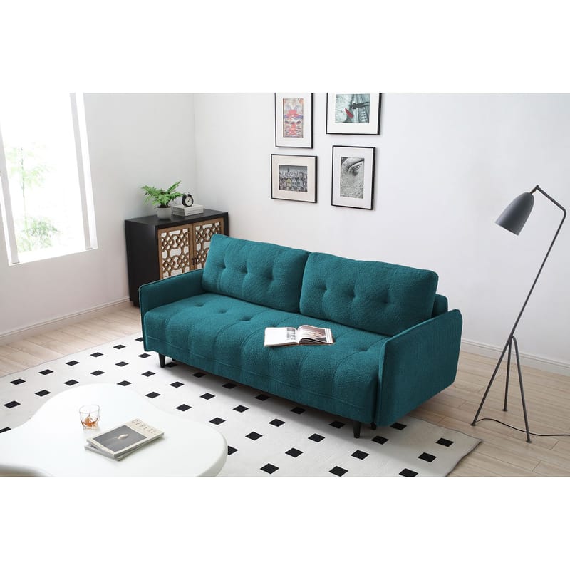 Bäddsoffa Sarita 3-sits - Grön - Möbler - Soffa - Bäddsoffa