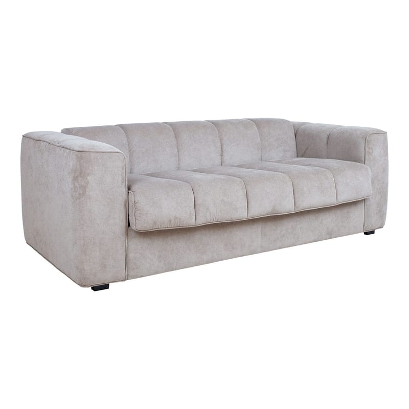 Bäddsoffa Stella med resårmadrass, Beige