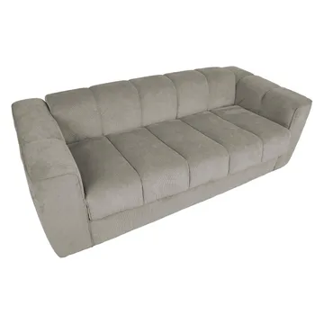 Bäddsoffa Stella med resårmadrass - Grå - Möbler - Soffa - Bäddsoffa