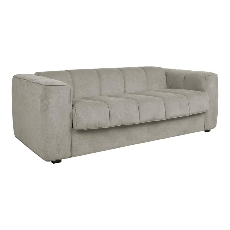 Bäddsoffa Stella med resårmadrass - Grå - Möbler - Soffa - Bäddsoffa