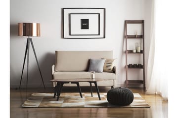 Belfast 2-sits Fällbar Rektangulär Bäddsoffa 140x197 cm i Tyg - Beige - Möbler - Soffa - Bäddsoffa - Bäddsoffa 2 sits
