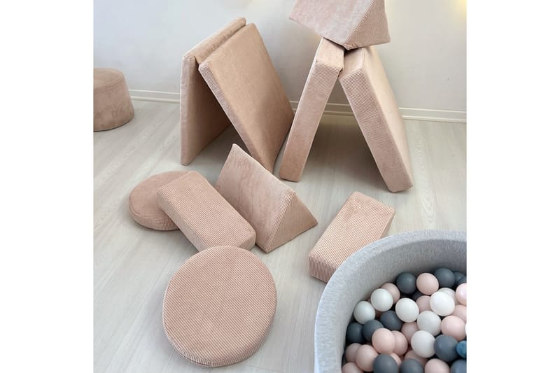 Deliones Bäddsoffa - Rosa - Möbler - Soffa - Bäddsoffa - Bäddsoffa 2 sits