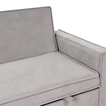 2-sits soffa Uttela - Grå - Möbler - Soffa - Bäddsoffa