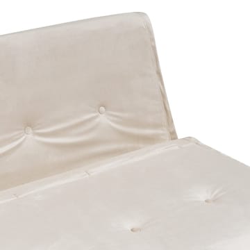 2-sits soffa Vestfold - Beige, guld - Möbler - Soffa - Bäddsoffa
