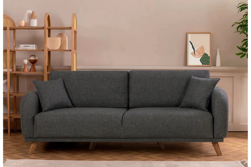 Malkiat Bäddsoffa - Antracit - Möbler - Soffa - Bäddsoffa - Bäddsoffa 3 sits