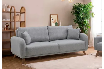 Malkiat Bäddsoffa - Grå - Möbler - Soffa - Bäddsoffa - Bäddsoffa 3 sits