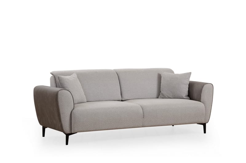 Rebelo 3-sits Bäddsoffa - Grå - Möbler - Soffa - Bäddsoffa - Bäddsoffa 3 sits