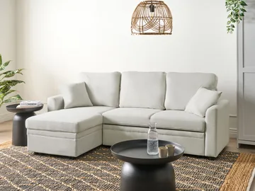 3-sits soffa Nassjo Högervänd - Ljusbeige - Möbler - Soffa - Bäddsoffa