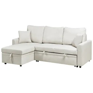 3-sits soffa Nassjo Högervänd - Ljusbeige - Möbler - Soffa - Bäddsoffa