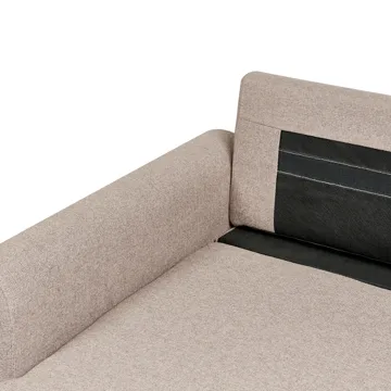 3-sits soffa Nassjo Högervänd - Ljusbrun - Möbler - Soffa - Bäddsoffa