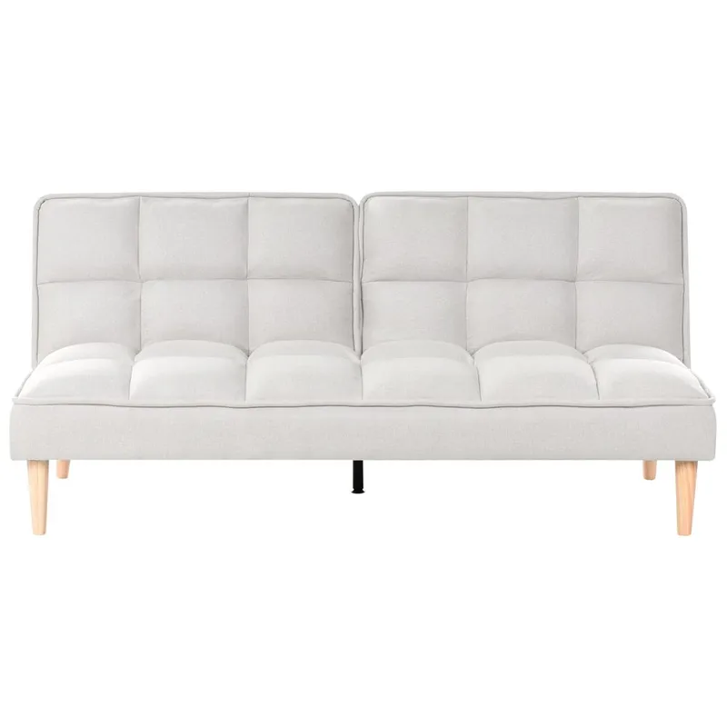 3-sits soffa Siljan - Vit, ljust trä - Möbler - Soffa - Bäddsoffa