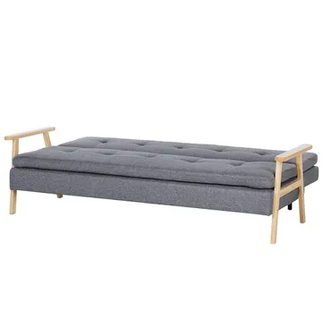 3-sits soffa Tjorn - Grå, ljust trä - Möbler - Soffa - Bäddsoffa