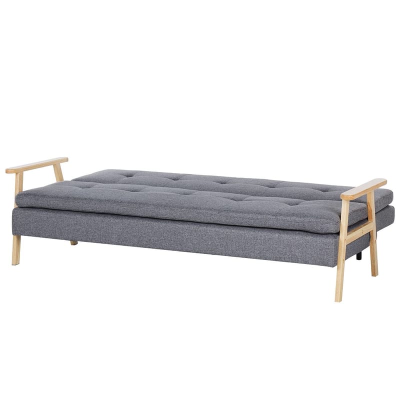 3-sits soffa Tjorn - Grå, ljust trä - Möbler - Soffa - Bäddsoffa