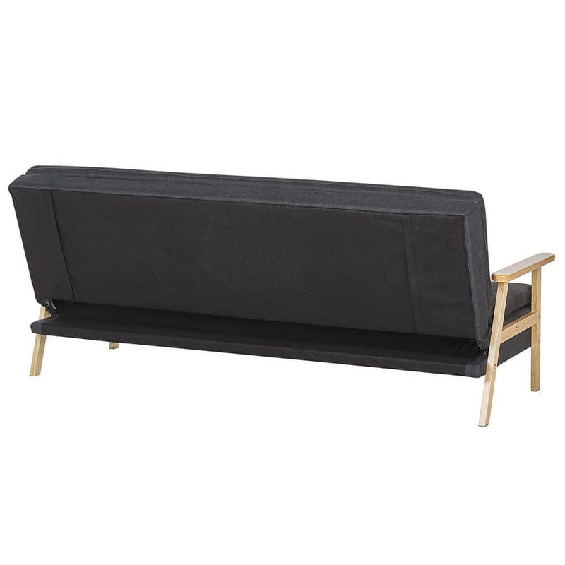3-sits soffa Tjorn - Mörkgrå, ljust trä - Möbler - Soffa - Bäddsoffa