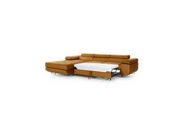 Klinka Bäddsoffa med Divan Vänster - Grå/Vit - Möbler - Soffa - Bäddsoffa - Bäddsoffa divan