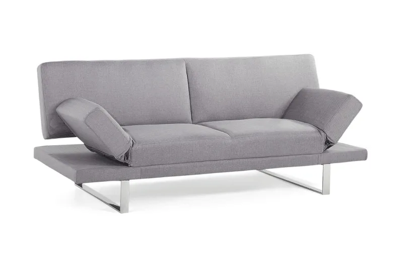 Ramsholt Bäddbar Fällbar Bäddsoffa 105x192 cm i Tyg, Grå